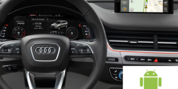 Интеграция навигации: ANDROID и APPLE TV системы к штатному монитору автомобиля!